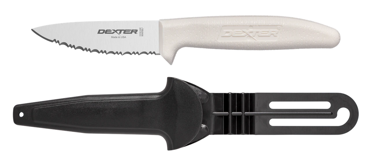 DEXTER S151SC-GWEC SANI-SAFE® 3 ½" Utility/Net Knife w/Sheath