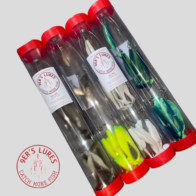 9Ner Lures 6 NE 6-ARM W/ SPINNERS