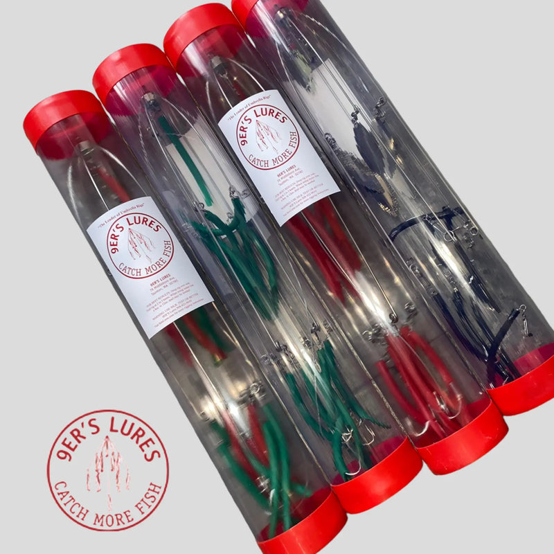 9Ner Lures 33 N.E Tube and Worm Rig Large