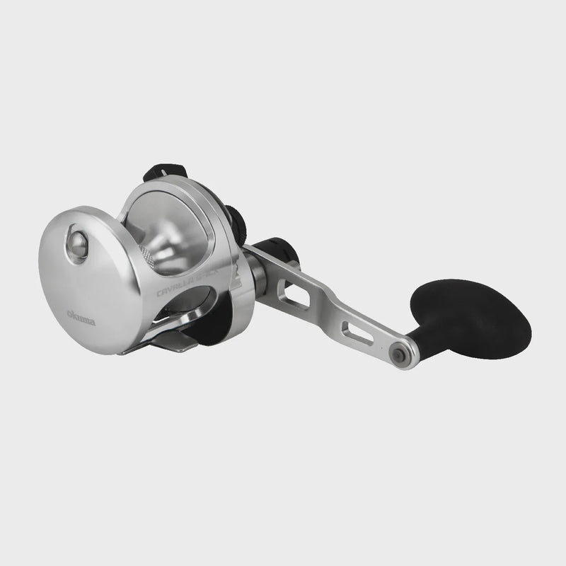OKUMA Cavalla Machined Aluminum 2-Speed Lever Drags