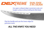 Dx8S Dextreme Dual Edge 8" Stiff Fillet Knife — image 2