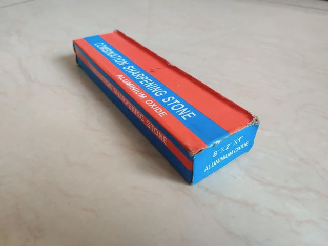 Sharpening Stone Aluminum Oxide 8"x2"x1"