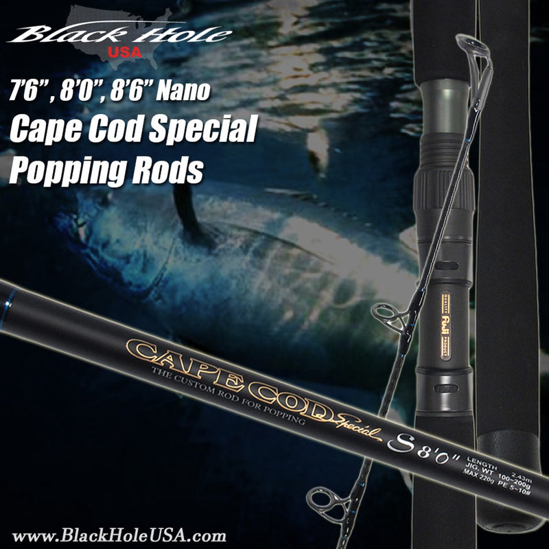 Black Hole Cape Cod Popping Rod