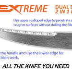 DEXTREME® DUAL EDGE 8" FLEXIBLE FILLET KNIFE DX8F WITH SHEATH — image 2