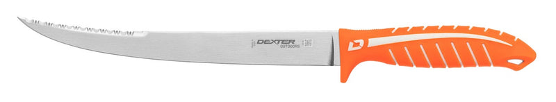 DEXTREME® DUAL EDGE 8" FLEXIBLE FILLET KNIFE DX8F WITH SHEATH